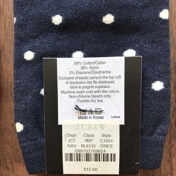J.Crew crew socks (3 pairs) - Picture 5 of 6
